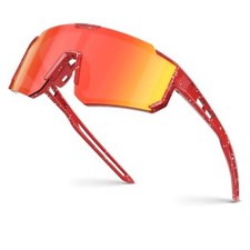 Youth Baseball Sunglasses for Kids - Polarized Sunglasses Softball A05-red/Red