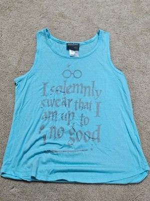 Harry Potter I Solemnly Swear That I Am Up To No Good Tank Top Girls XL 14-16