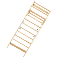 Swedish Ladder Wall Gym 10-Level Wooden Indoor Playground Climbing Ladder