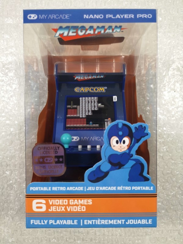 Mega Man My Arcade Nano Player Pro : retrouvez la vraie borne chez vous