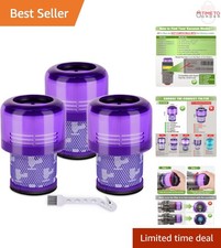 3 Pack V15 Filter Replacement for Dyson V11 V15 Detect Vacuum Cleaner