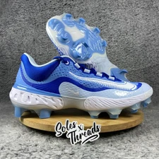 Nike Alpha Huarache Elite 4 MCS Baseball Size 12 Men Blue DX6962-415