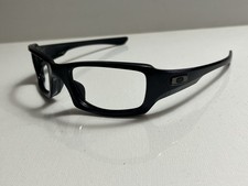 Oakley Sunglasses USA 4 1 2 OO9238-04 Black Rectangle FRAMES ONLY Wrap