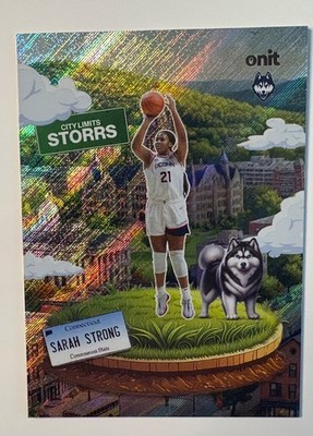 Sarah Strong 2025-26 ONIT CITY LIMITS U CONN HUSKIES CASE HIT
