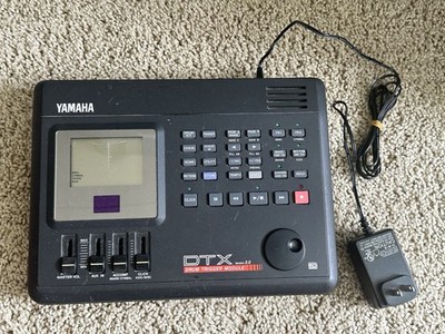 YAMAHA Sound Module DTX2 Drum Trigger Module AC Adapter Electronic Drums Untest