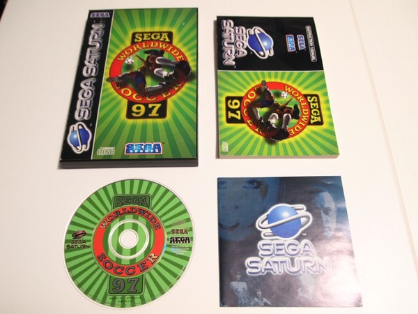 Sega Worldwide Soccer 97 - Sega Saturn - PAL