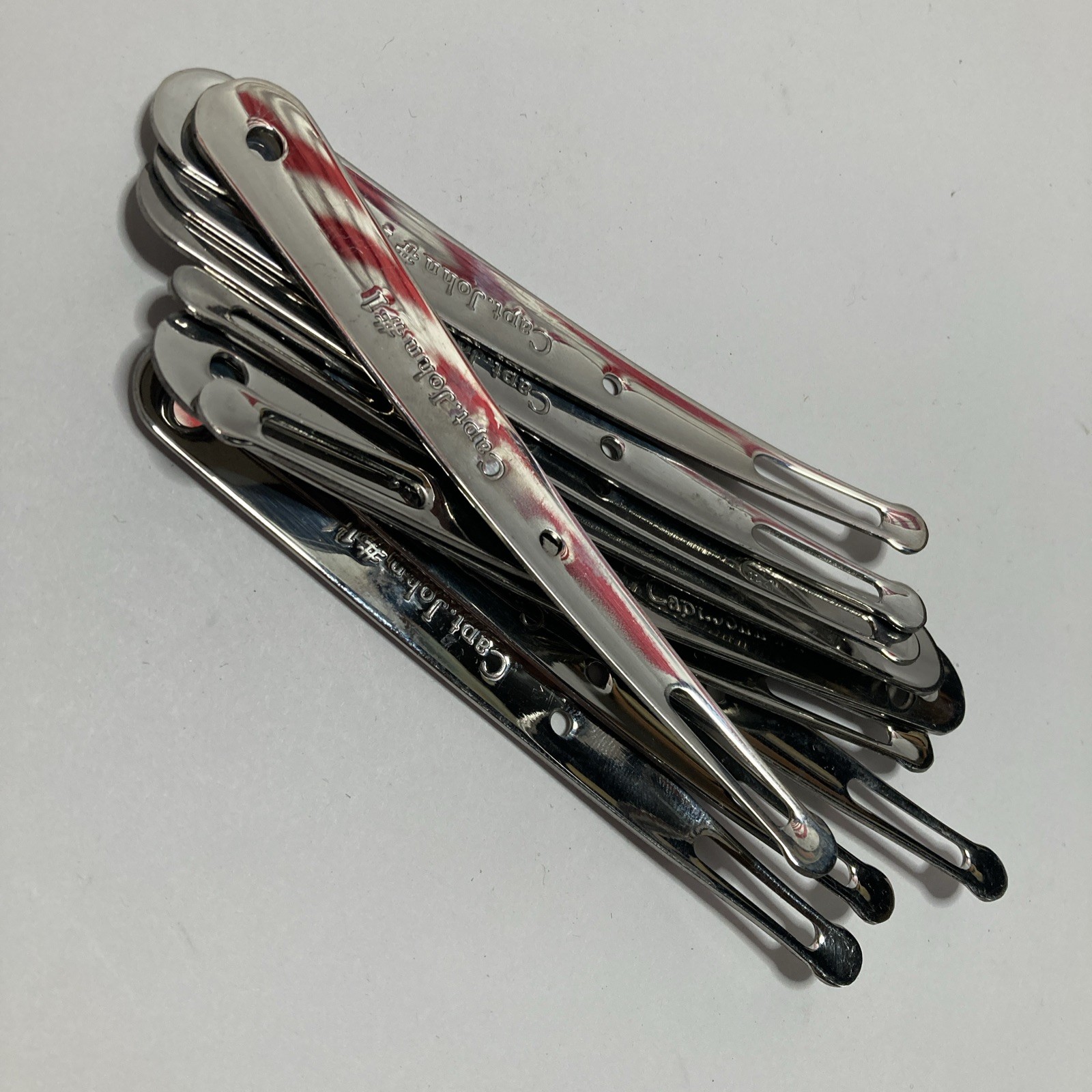 Captain John #1 Metal Fishing Teasers (10 Pack)