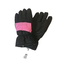 Ozark Trail Insulated Ski Gloves L/XL Black Pink Unisex Winter Outdoor