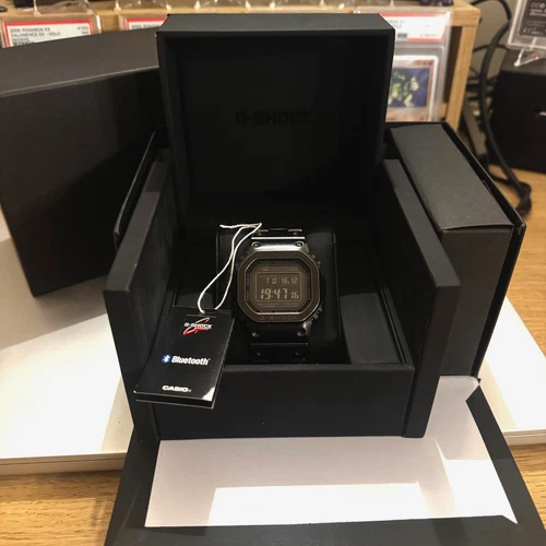 Casio G Shock GMW-B5000V-1 Rare Limited Edition Black Vintage Aged IP Watch