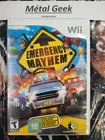 Emergency Mayhem Wii CIB EN/FR Tested Free Shipping in Canada !!