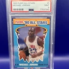 1990-91 Fleer All-Stars Michael Jordan #5 PSA 9 Graded Basketball Card