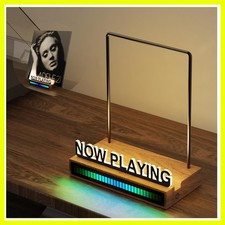 Now Playing Vinyl Record Stand, Light Up Vinyl Record Display Stand with RGB ...