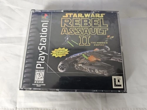 New ListingStar Wars Rebel Assault II The Hidden Empire PS1 - Complete CIB