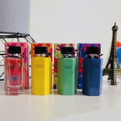GUCCI FLORA 4Pcs Set- Emerald Gardenia/ Gorgeous Gardenia- Mini Splash Dabbers