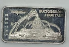 BUCKINGHAM Fountain First National Bank Chicago 1oz 999 FINE Silver bar RARE!!