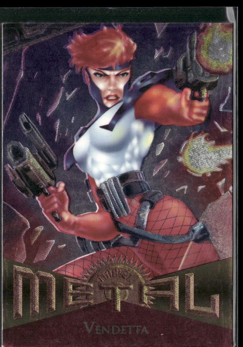 1995 Metal Marvel #54 Vendetta