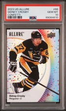 2023 Upper Deck Allure #66 Sidney Crosby Confetti PSA 10