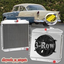 For 1955 1956 1957 Chevy Bel Air Nomaddel Ray L6 3.8l 3row Radiator Shroud Fan For 1955 1956 1957 Chevy Bel Air Nomaddel Ray L6 3.8l 3row Radiator Shroud Fan