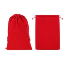 Headphone Bag, 2 Pcs 11.81x7.87 Inch Headset Carrying Pouch Red