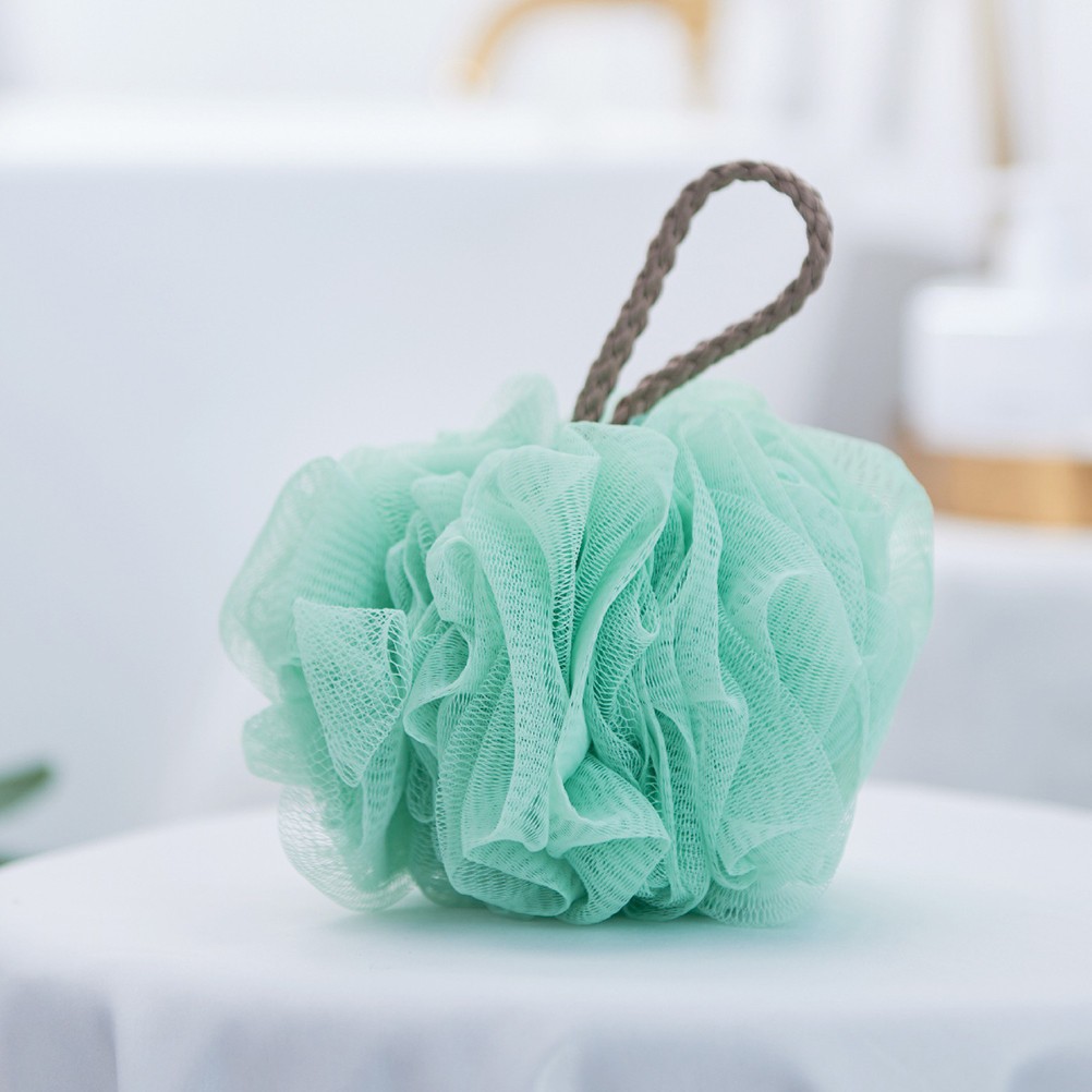 4 Pcs Bathing Sponges for Women Bathroom Accessories Mesh Nets Ball