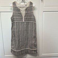 Madewell Tidal Wave Women’s Cream/ Black Dress,boho,large?,career