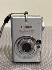 Canon PowerShot Digital ELPH S410 / IXUS 430 4.0 MP Digital Camera UNTESTED