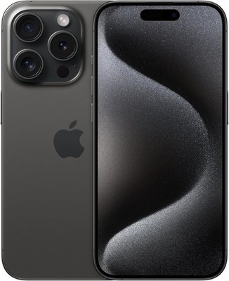 Apple iPhone 15 Pro 5G Smartphone 128GB entsperrt 6,1'' schwarz titan 86% Akku