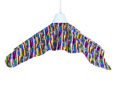 Primary Color Pattern Hanging Pendant Light Fixture