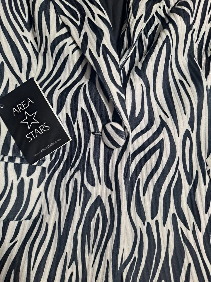 Area Stars Zanzibar Zebra PrintJacket- Size SMALL- NWT - Image 4 of 4