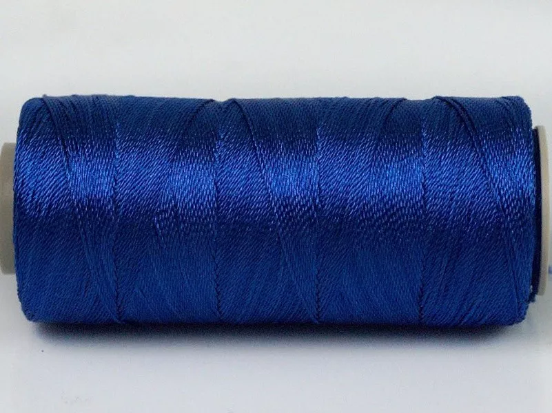Blues Thread Set - 3 Spools Size 12 - 25gr 328yd ea Poly Embroidery CrossStitch - Image 3 of 4