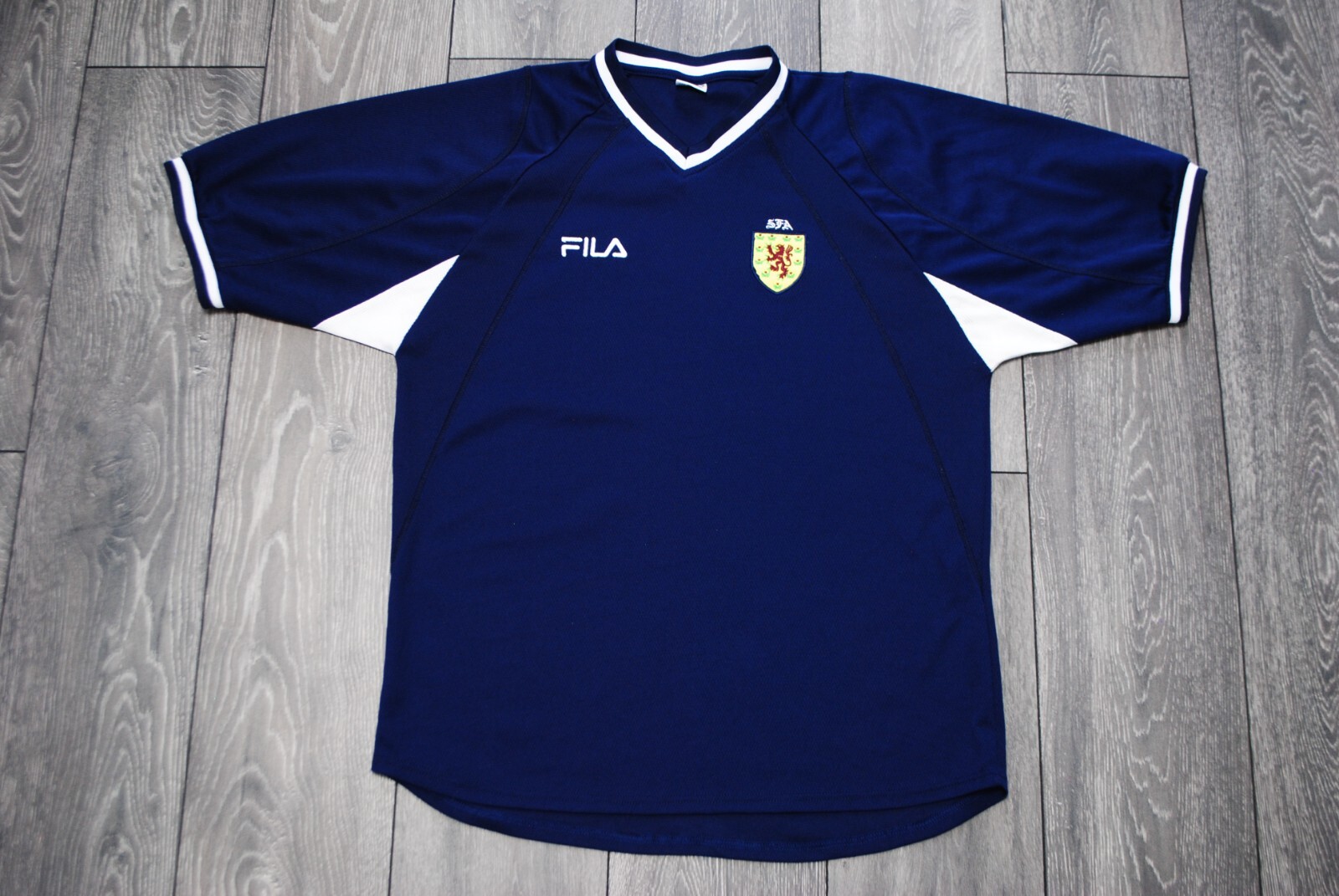 SCOTLAND 2000-2002 HOME FOOTBALL SHIRT JERSEY CAMISETA FILA SIZE MENS LARGE VTG