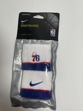 New Nike Dri-Fit Basketball Wristbands NBA Philadelphia 76ers