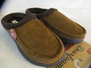 mens dearfoam corduroy slippers