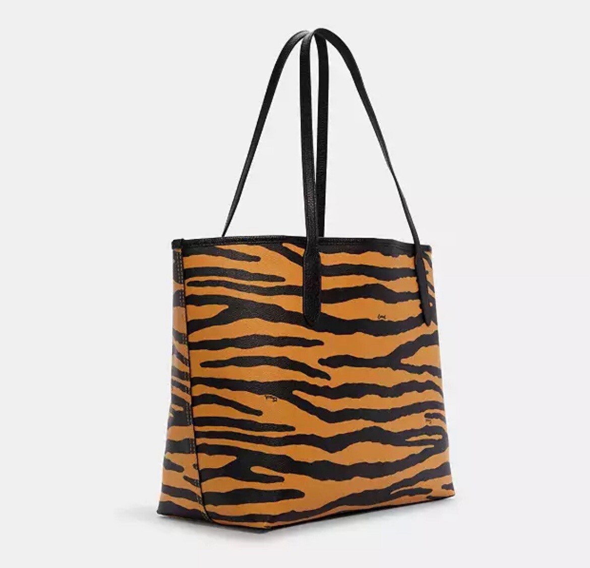 ユニセックス完売必須★COACH City Tote With Houndstooth Print Coach City Tote With Houndstooth Print Handbag Purse NWT