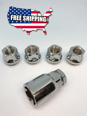 Wheel Locks 14x1.5 Open End Bulge Acorn Locking Lug Nut Set🏎️🦖📦 | eBay