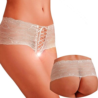 OFFENE BOXERSHORTS STRING FAB. EUROPA NEU S M L XL oder XXL UNTERWÄSCHE DESSOUS SEXY
