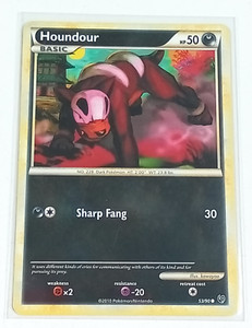 Houndour 53/90 Undaunted Pokémon Card 2010