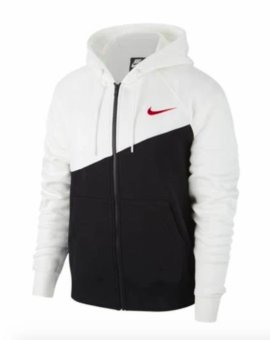 Nike swoosh full zip best sale hoodie