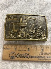 Vintage 1978 Massey Ferguson Tractor Belt Buckle