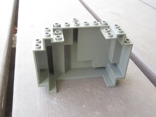 1X LEGO Rock Panel Old-Dark Gray Mountain Wall ~ Rock 6082 60052 4x10x6 - Picture 2 of 3