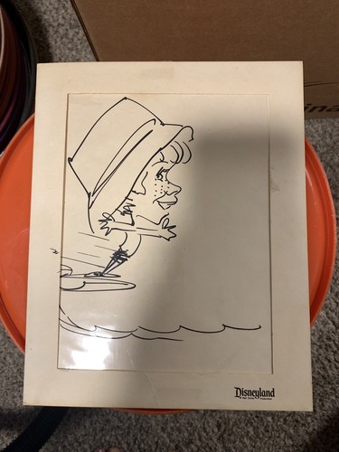 Disneyland Cel Walt Disney Production Vintage - Picture 2 of 3