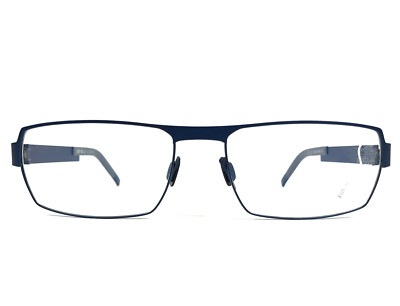 De Stijl Holland 1924 Eyeglasses Frames Piet 0102 EK Blue Gray 58-18-145