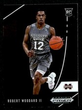 2020-21 Panini Prizm Draft Picks base Robert Woodard II Rookie Mississippi State