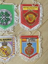 Fanion Middlesbrough FC Angleterre - Vieux Fanion Foot Anglais Rare