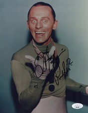 Frank Gorshin (The Riddler Batman) signed 8x10 photo JSA