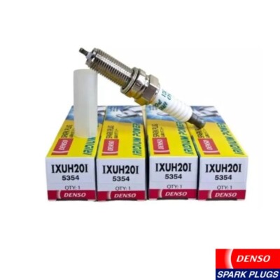 New Set of 4 Denso Iridium Power Spark Plugs for Hyundai/ Kia/ Mitsubishi L4