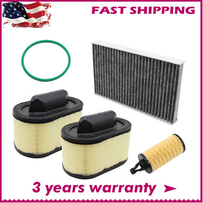 Air Filte Oil Filter Set For Maserati Ghibli Levante 3.0L 2014-2020