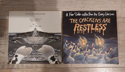Gary Larson Book Bundle Last Chapter and Worse The Chickens Are Restless Books