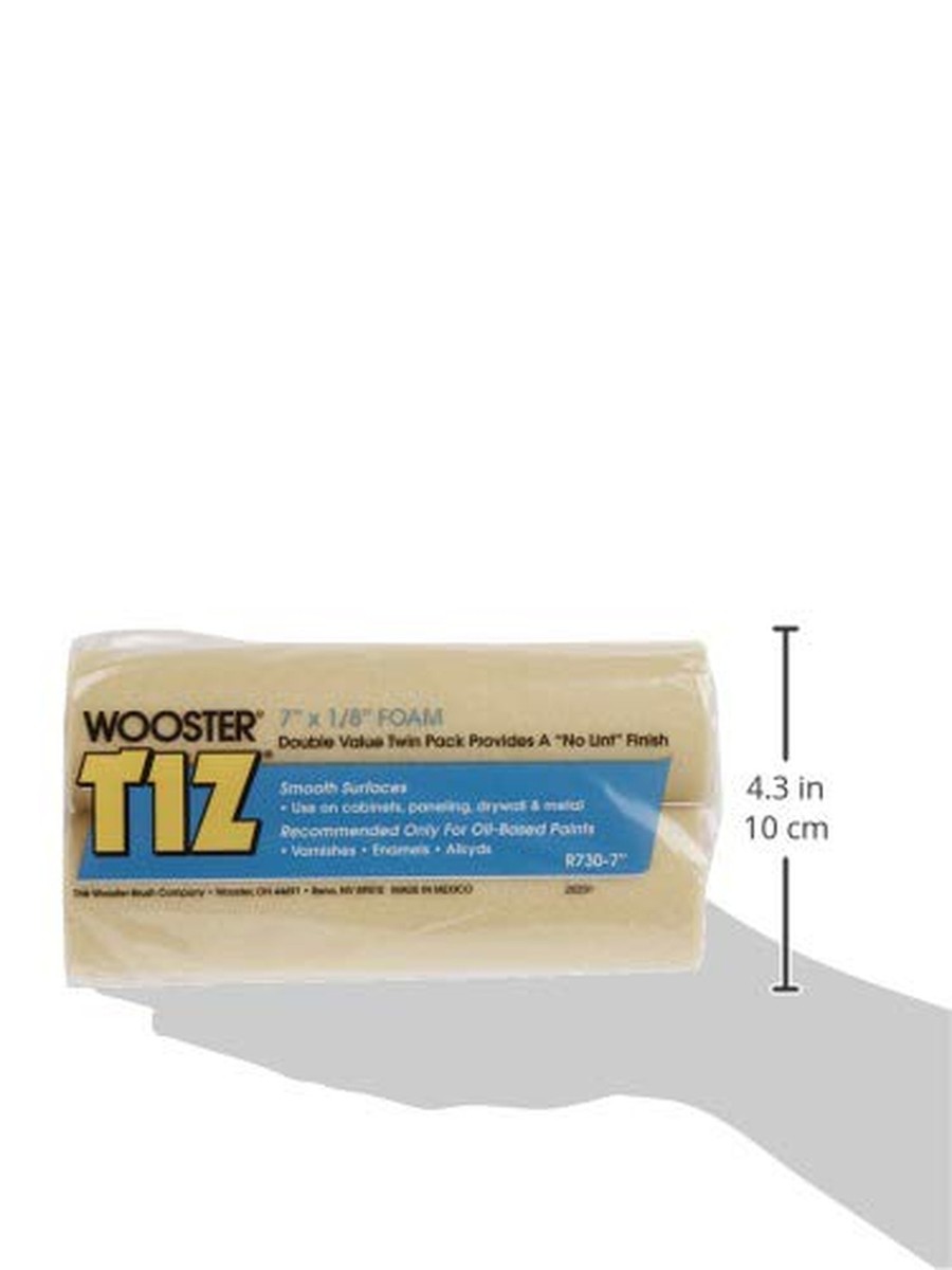 Foam Brushes Wooster Tiz Foam Roller Covers 1/8