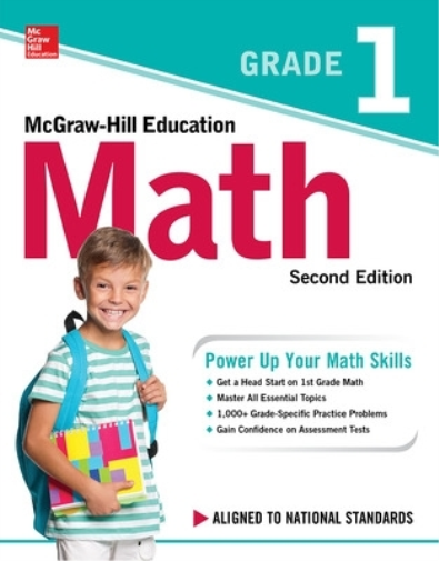 McGraw Hill McGraw-Hill Education Math Grade 1, Second Edition (Tascabile)